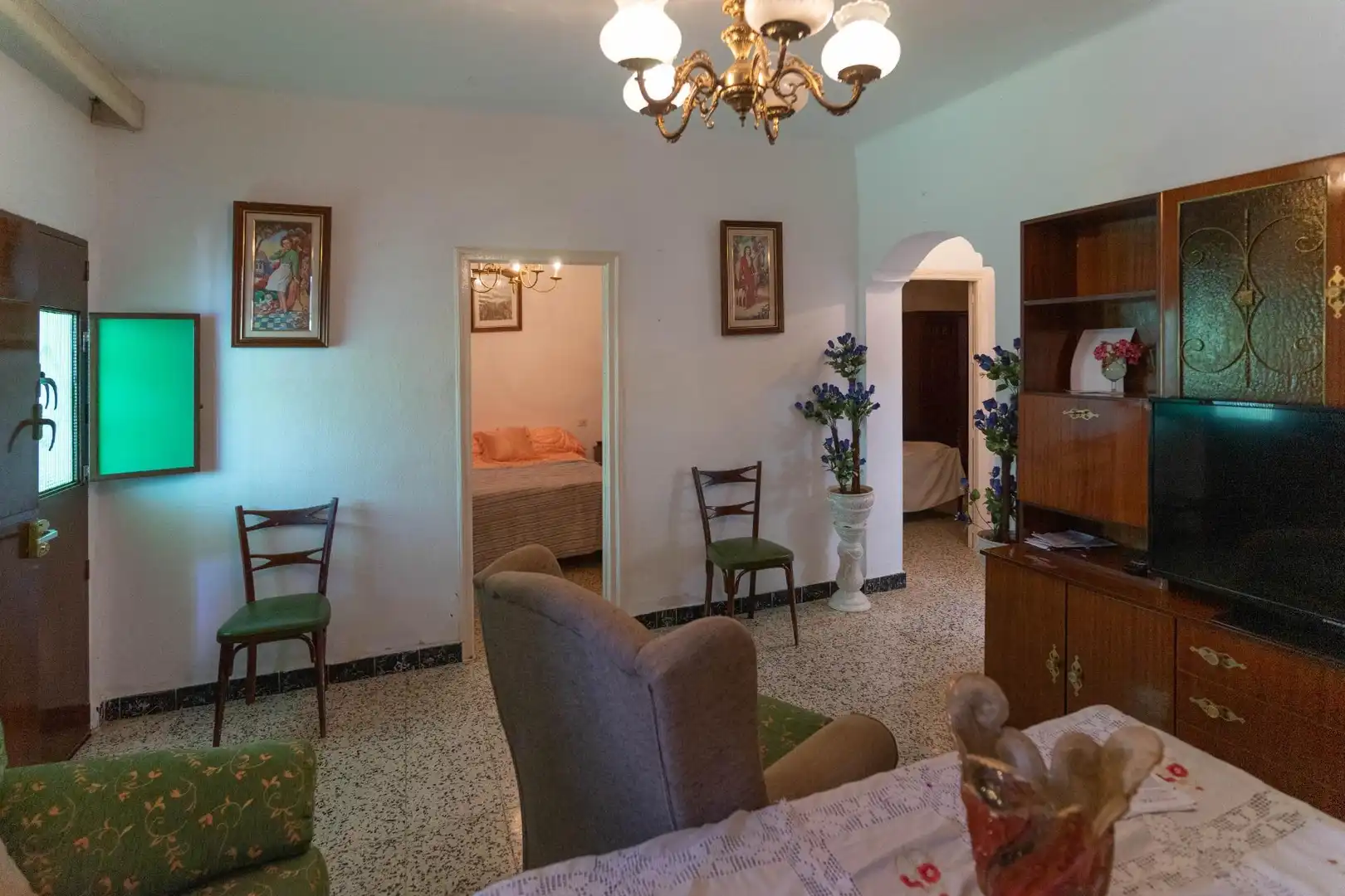 Sala de estar de Casa o chalet en venta en Alhaurín El Grande con Jardín privado, Terraza y Trastero