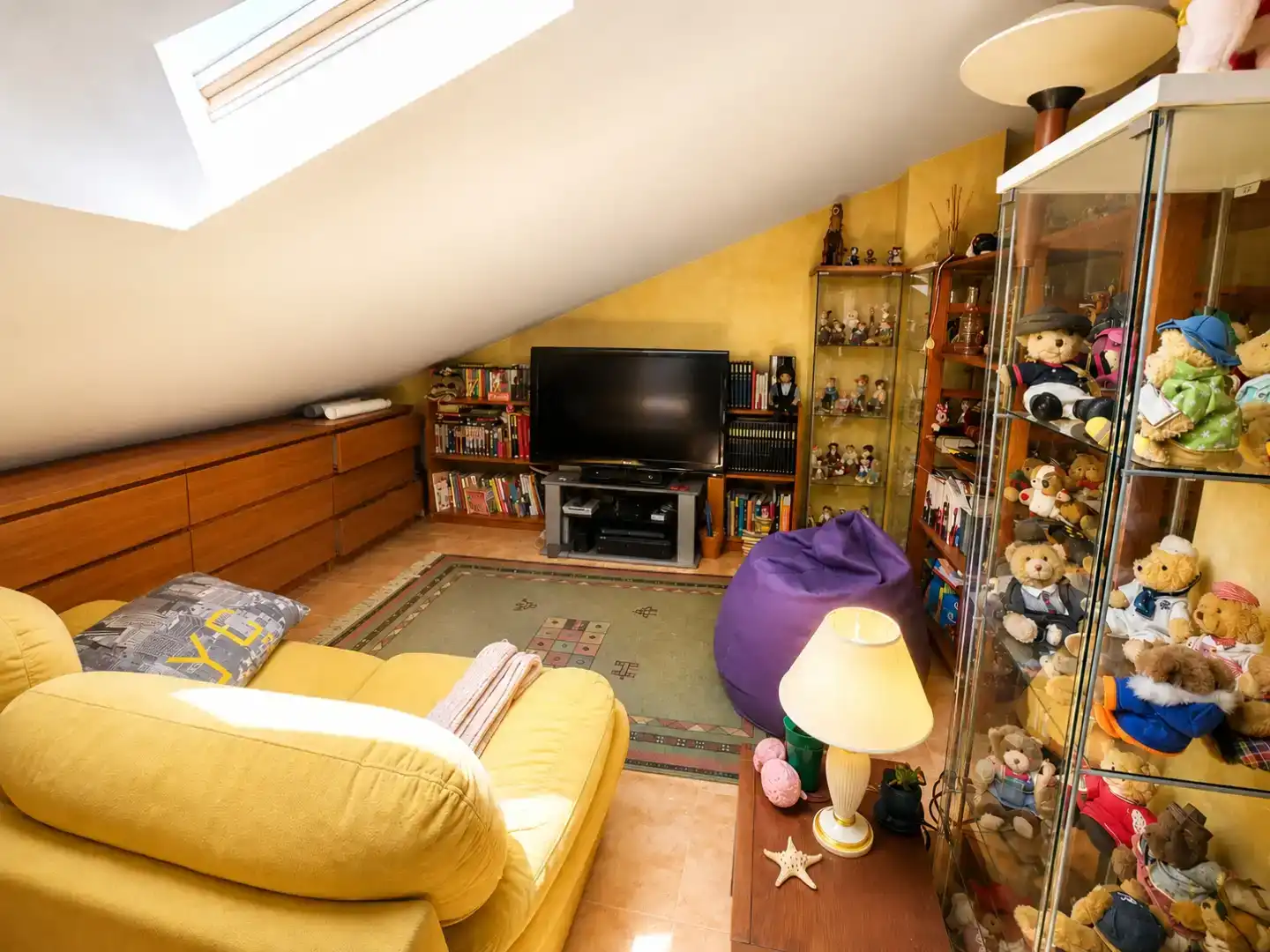 Sala de estar de Casa o chalet en venta en Móstoles con Aire acondicionado