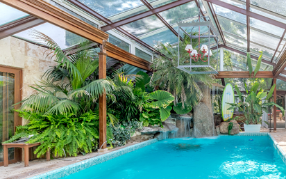 Piscina de Casa o xalet en venda en Las Rozas de Madrid amb Aire condicionat, Terrassa i Piscina