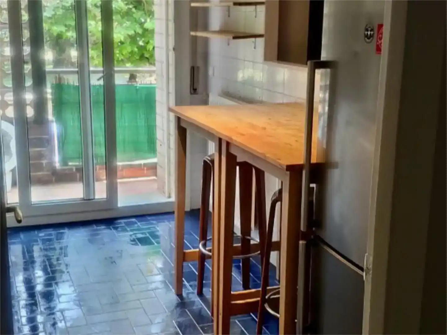 Küche von Wohnung zur Miete in Zarautz mit Privatgarten, Parkett und Schwimmbad