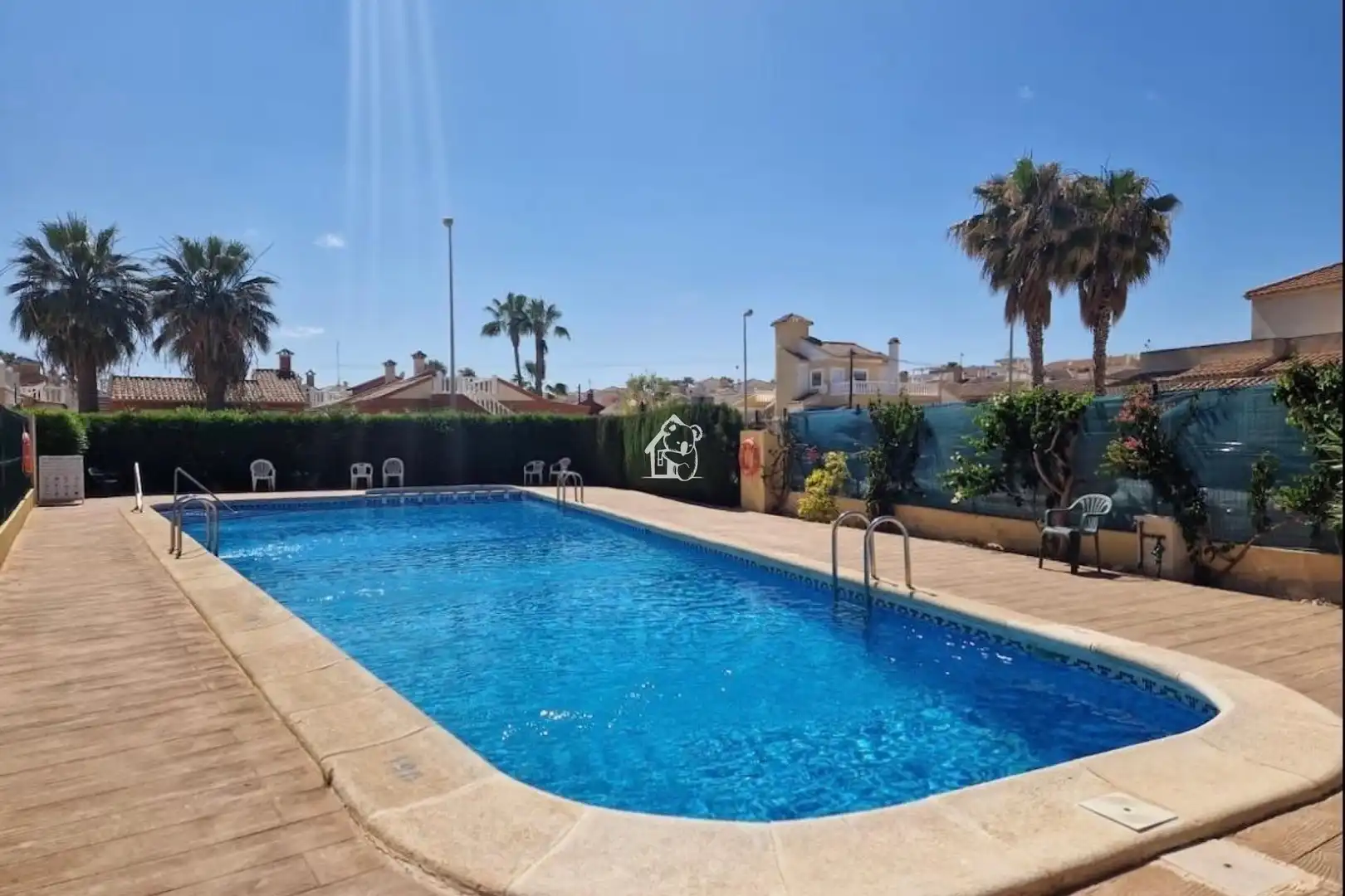 Schwimmbecken von Wohnungen zur Miete in Orihuela mit Klimaanlage, Terrasse und Schwimmbad
