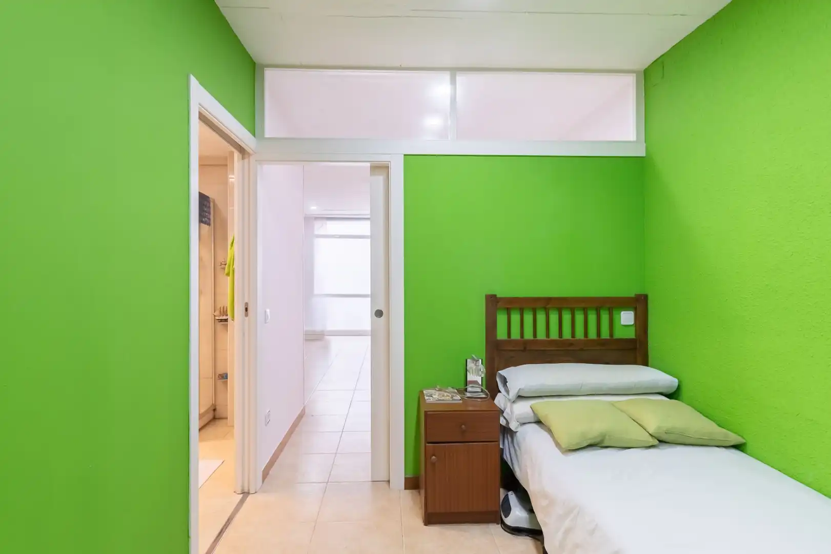 Dormitori de Apartament en venda en Santa Coloma de Gramenet amb Aire condicionat, Calefacció i Traster
