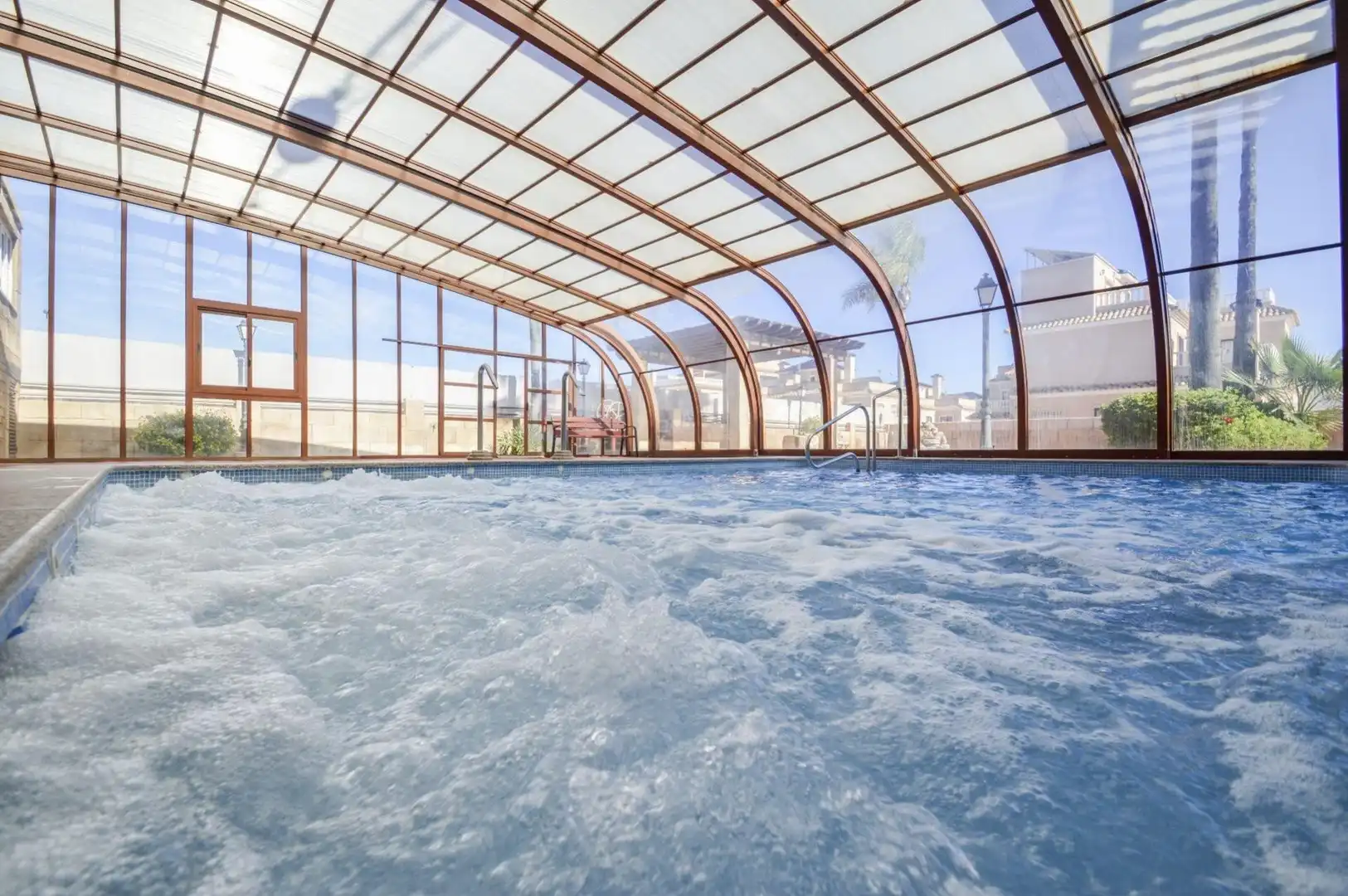 Piscina de Apartament en venda en Orihuela amb Aire condicionat, Jardí privat i Terrassa