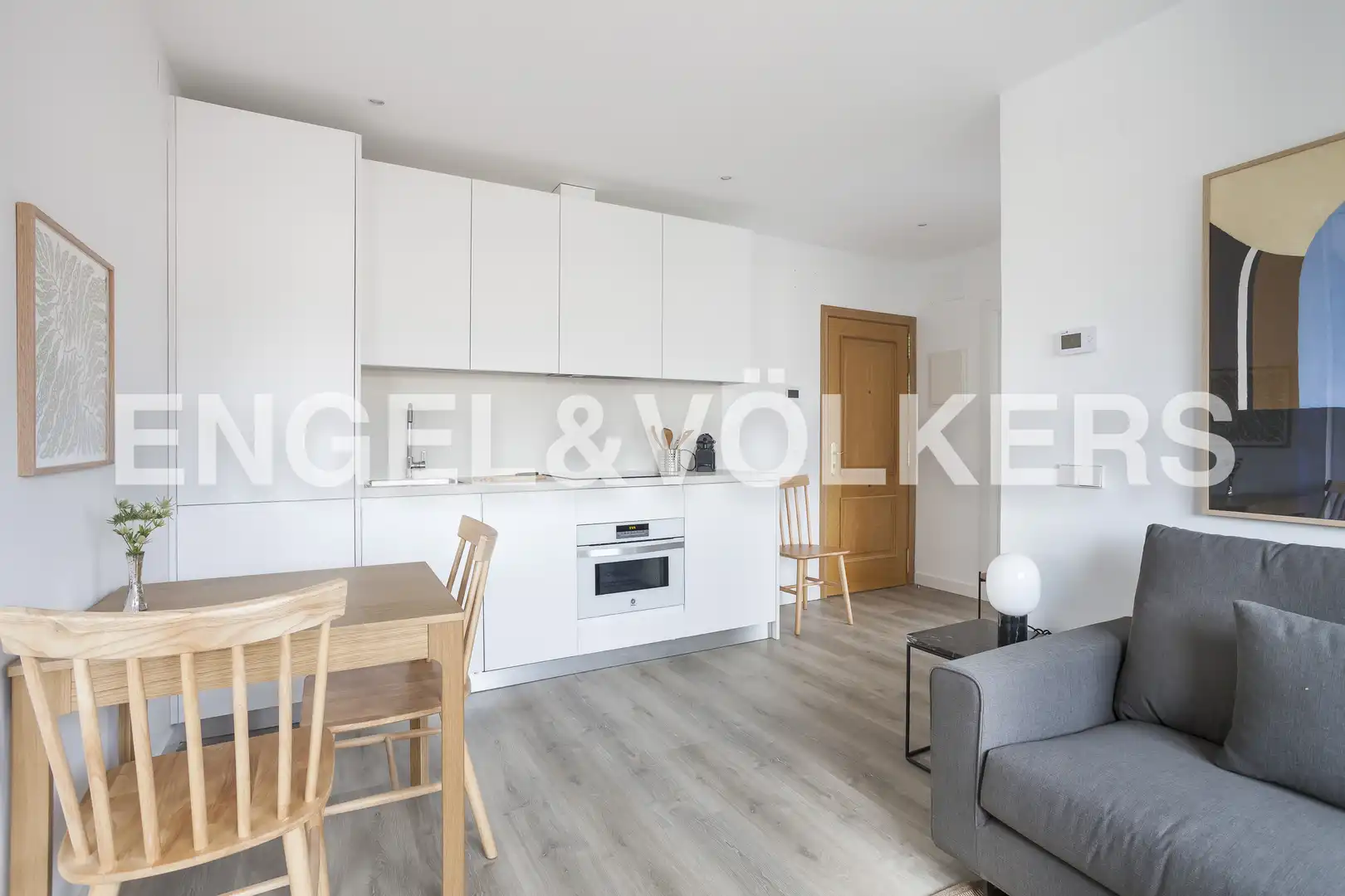 Cocina de Piso de alquiler en Chamartín