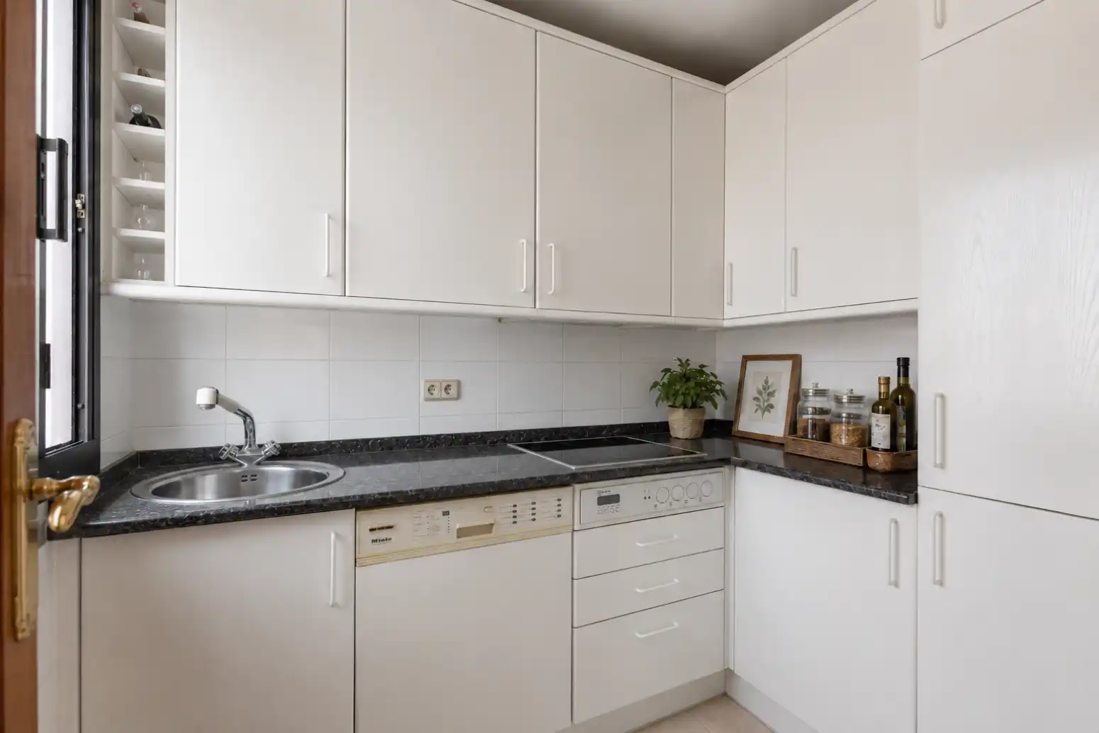Kitchen of Attic for sale in  Pamplona / Iruña  with Heating, Parquet flooring and Terrace