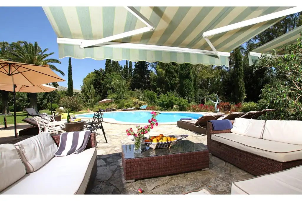 Jardín de Finca rústica en venta en Pollença con Aire acondicionado, Calefacción y Jardín privado