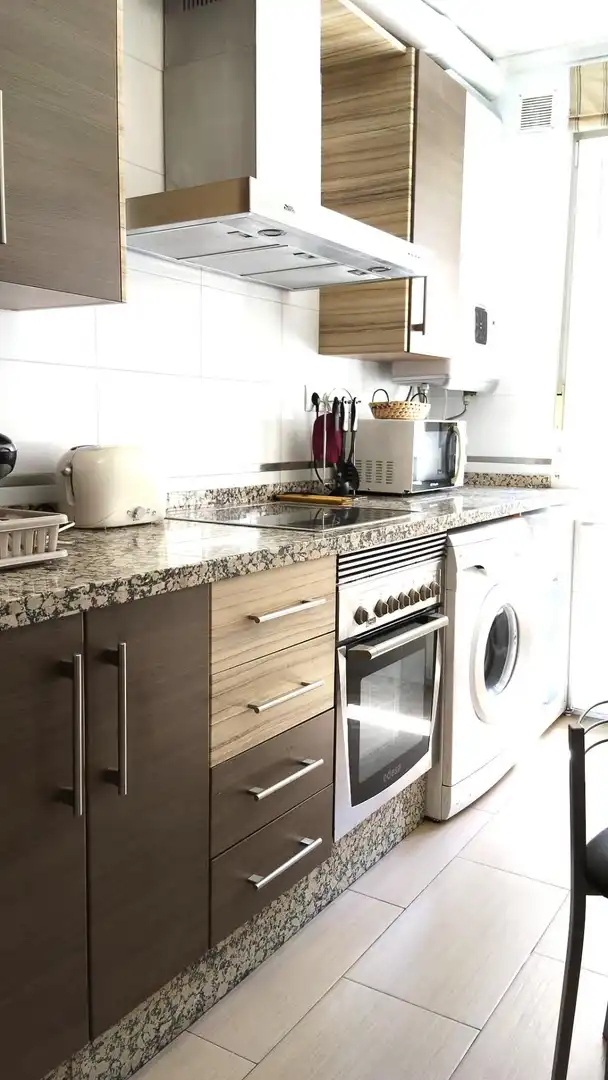 Kitchen of Flat for rent in Córdoba  with Air Conditioner, Parquet flooring and Terrace
