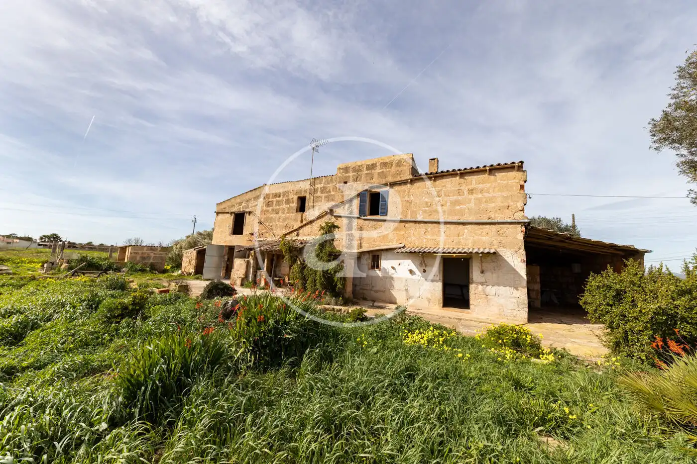 Vista exterior de Finca rústica en venta en Campos con Jardín privado y Trastero