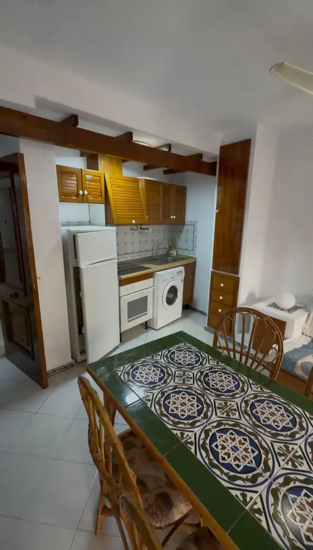 Cocina de Apartamento en venta en Torrevieja con Aire acondicionado y Amueblado