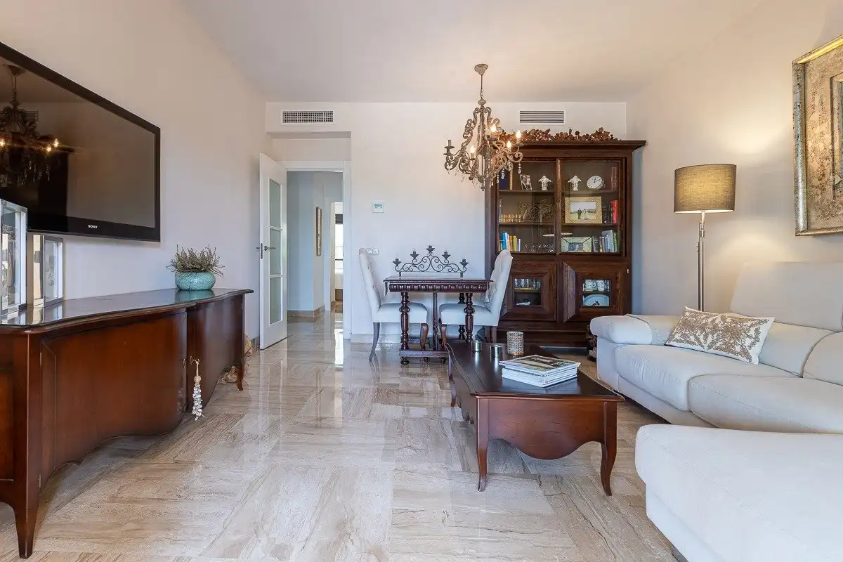 Sala de estar de Estudio en venta en Vélez-Málaga con Aire acondicionado, Terraza y Alarma