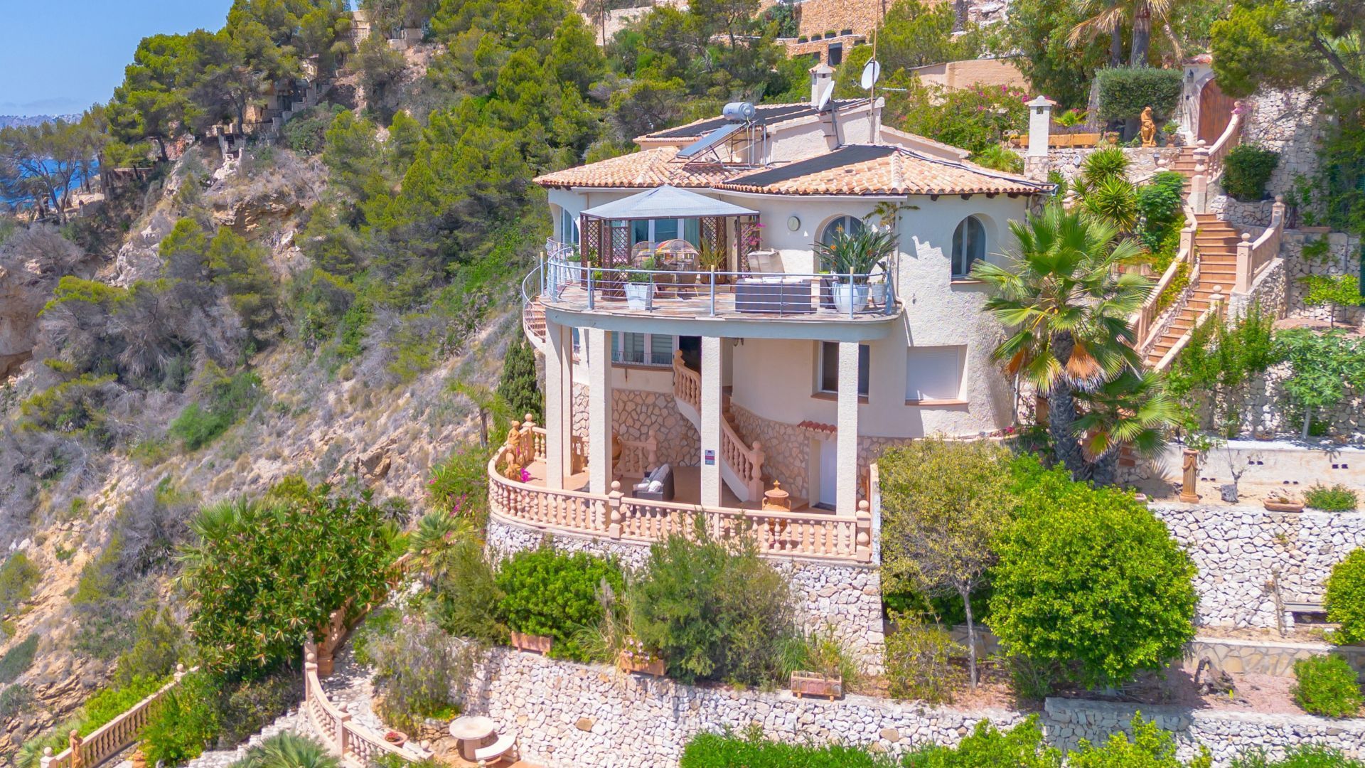 Exterior view of House or chalet for sale in Jávea / Xàbia  with Air Conditioner and Storage room