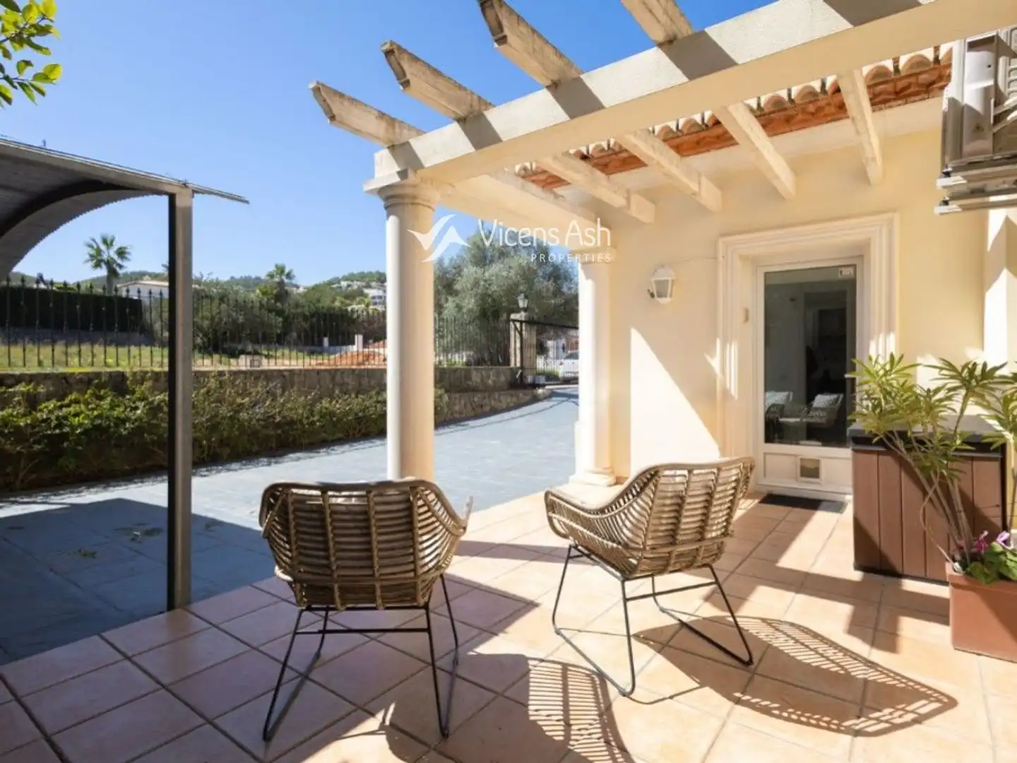 Terrace of Houses for sale in Jávea / Xàbia  with Air Conditioner, Terrace and Swimming Pool