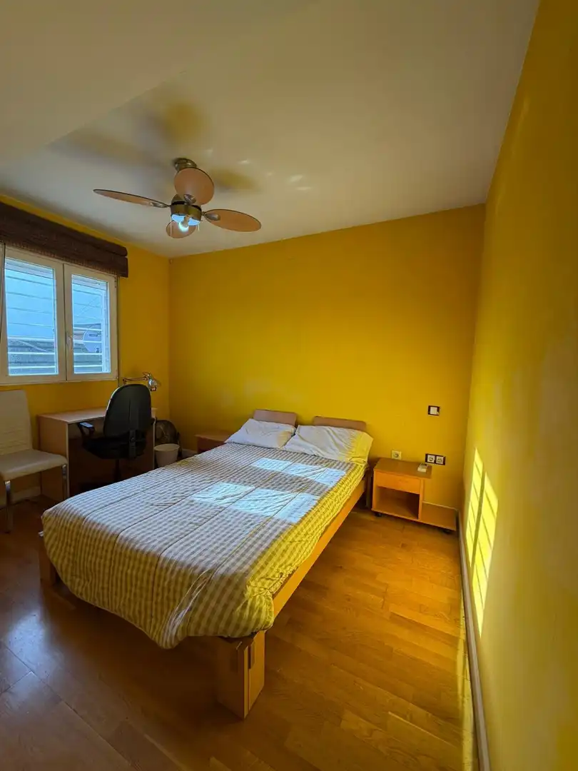 Bedroom of Attic for rent in Madrid  with Air Conditioner, Heating and Furnished