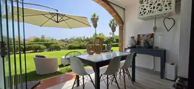 Jardí de Planta baixa en venda en Mijas amb Aire condicionat, Calefacció i Terrassa