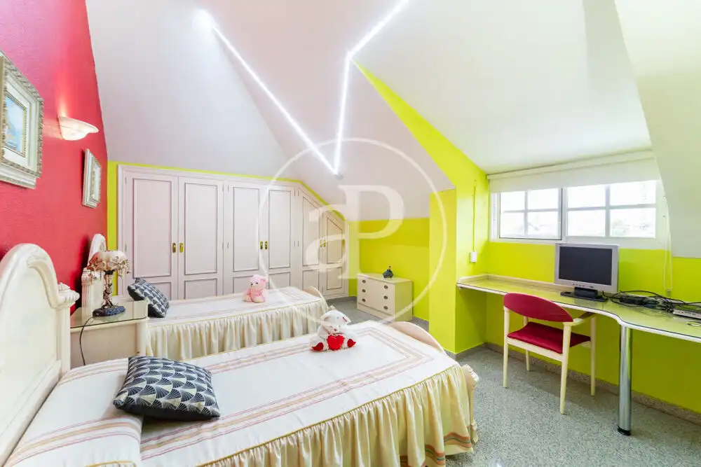 Bedroom of Houses for sale in San Vicente del Raspeig / Sant Vicent del Raspeig  with Air Conditioner, Heating and Private garden