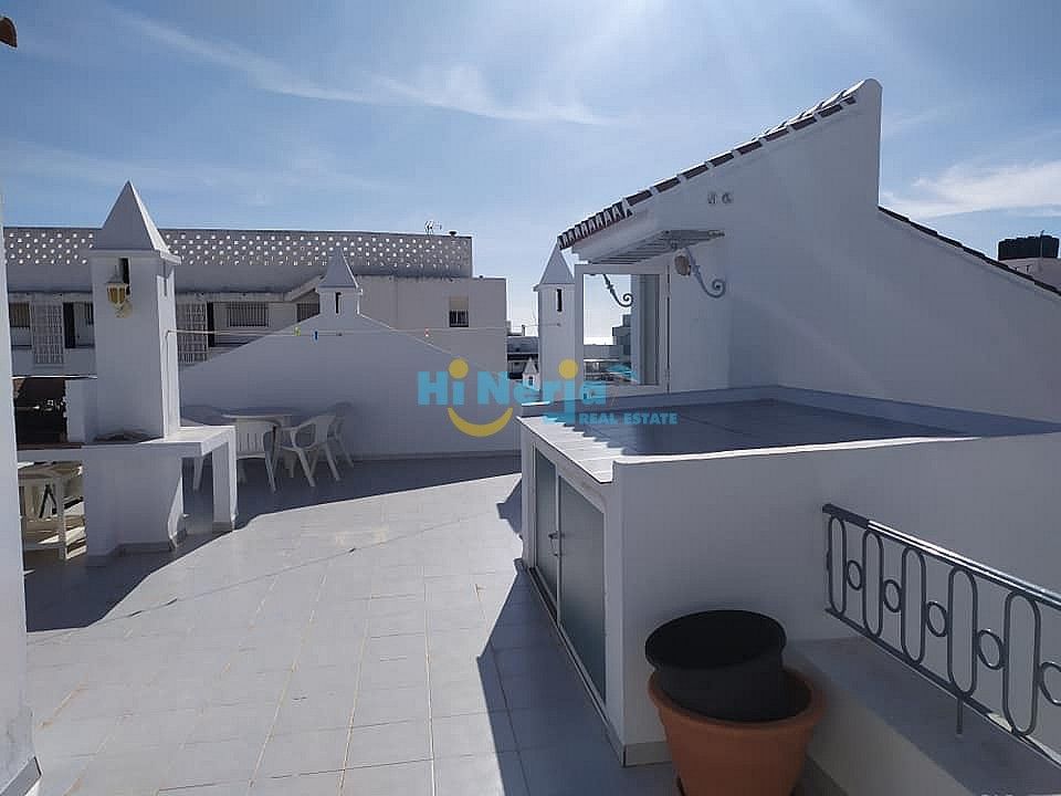 Terrace of Duplex for sale in Nerja  with Air Conditioner, Heating and Private garden