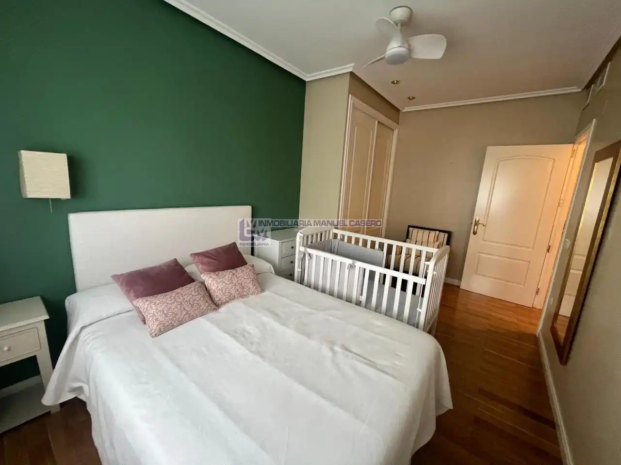 Bedroom of Flat for sale in Cáceres  with Air Conditioner, Heating and Parquet flooring