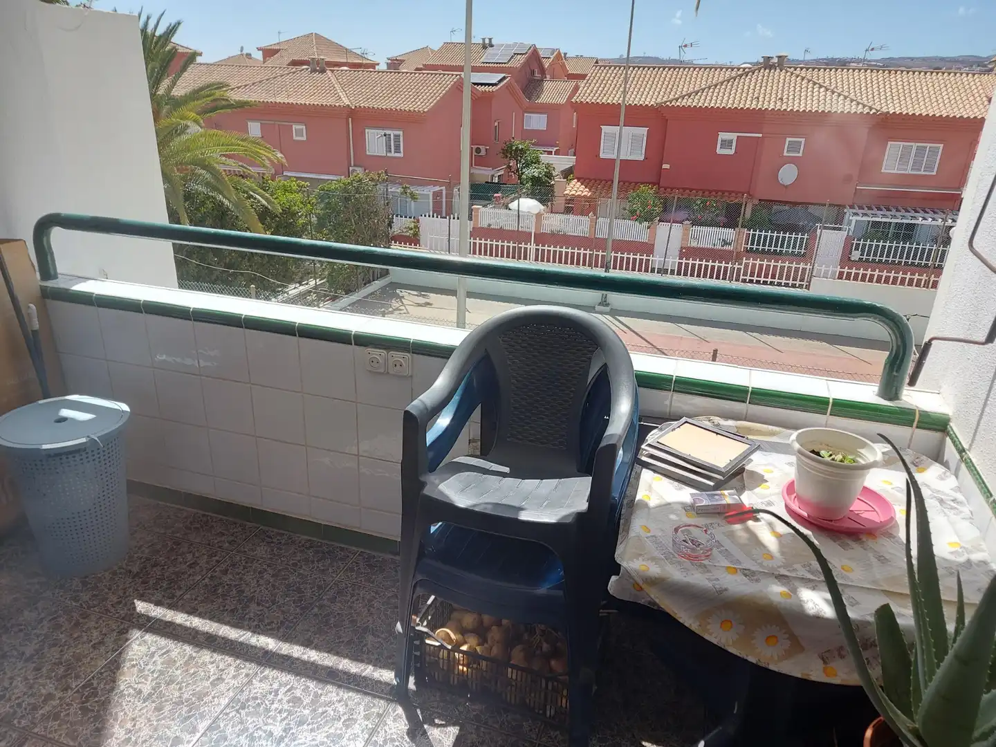 Terrasse von Wohnungen zum Verkauf in San Bartolomé de Tirajana mit Klimaanlage, Möbliert und Ofen