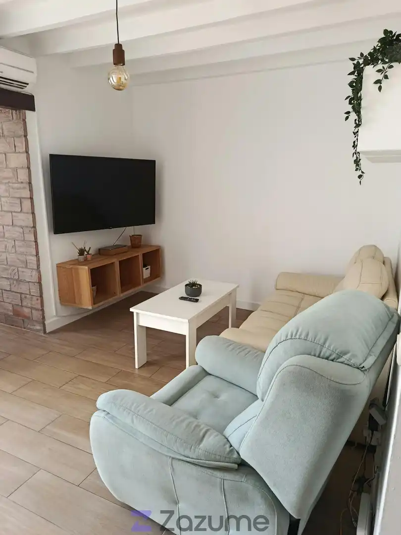Sala de estar de Piso de alquiler en Pizarra con Aire acondicionado, Calefacción y Jardín privado