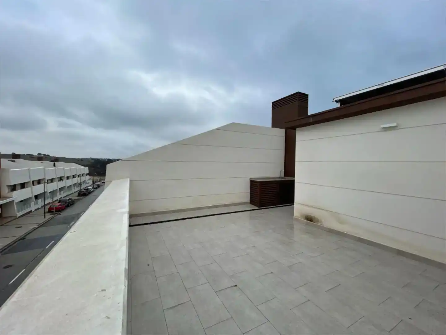 Terrassa de Casa adosada en venda en Tres Cantos amb Aire condicionat i Balcó