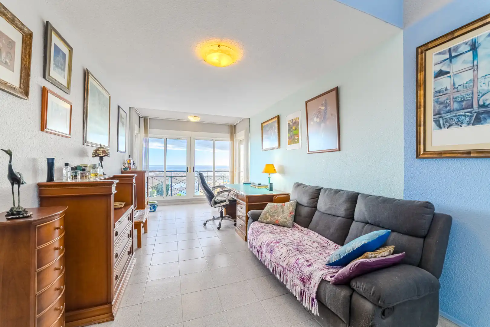 Sala d'estar de Àtic en venda en Arona amb Aire condicionat, Terrassa i Traster