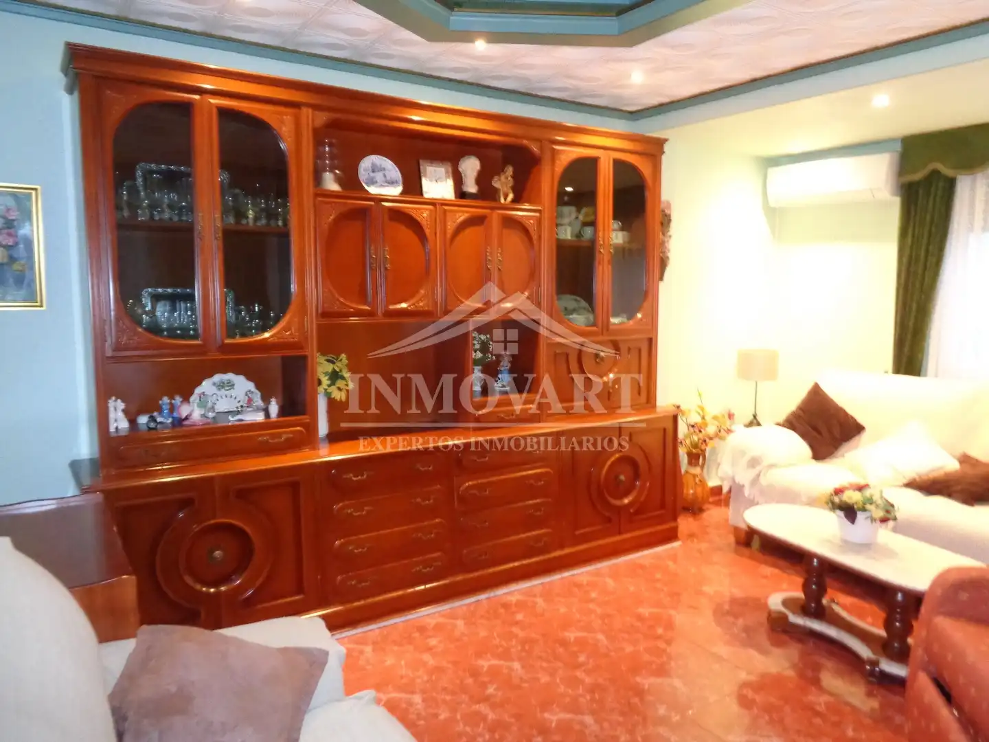 Sala de estar de Piso en venta en Algemesí con Aire acondicionado, Trastero y Amueblado