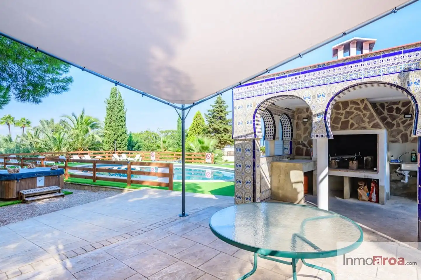 Terrassa de Casa o xalet de lloguer en Bétera amb Aire condicionat, Calefacció i Jardí privat
