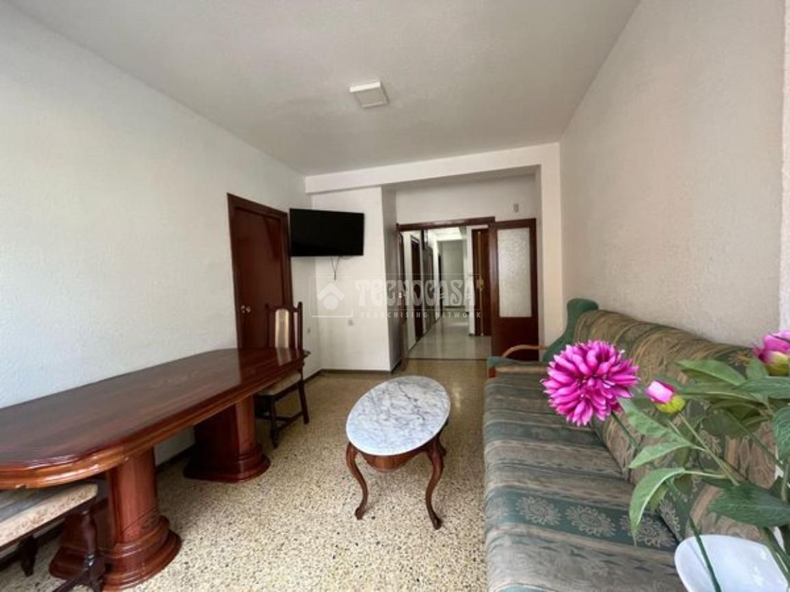 Living room of Flat for sale in  Almería Capital  with Heating