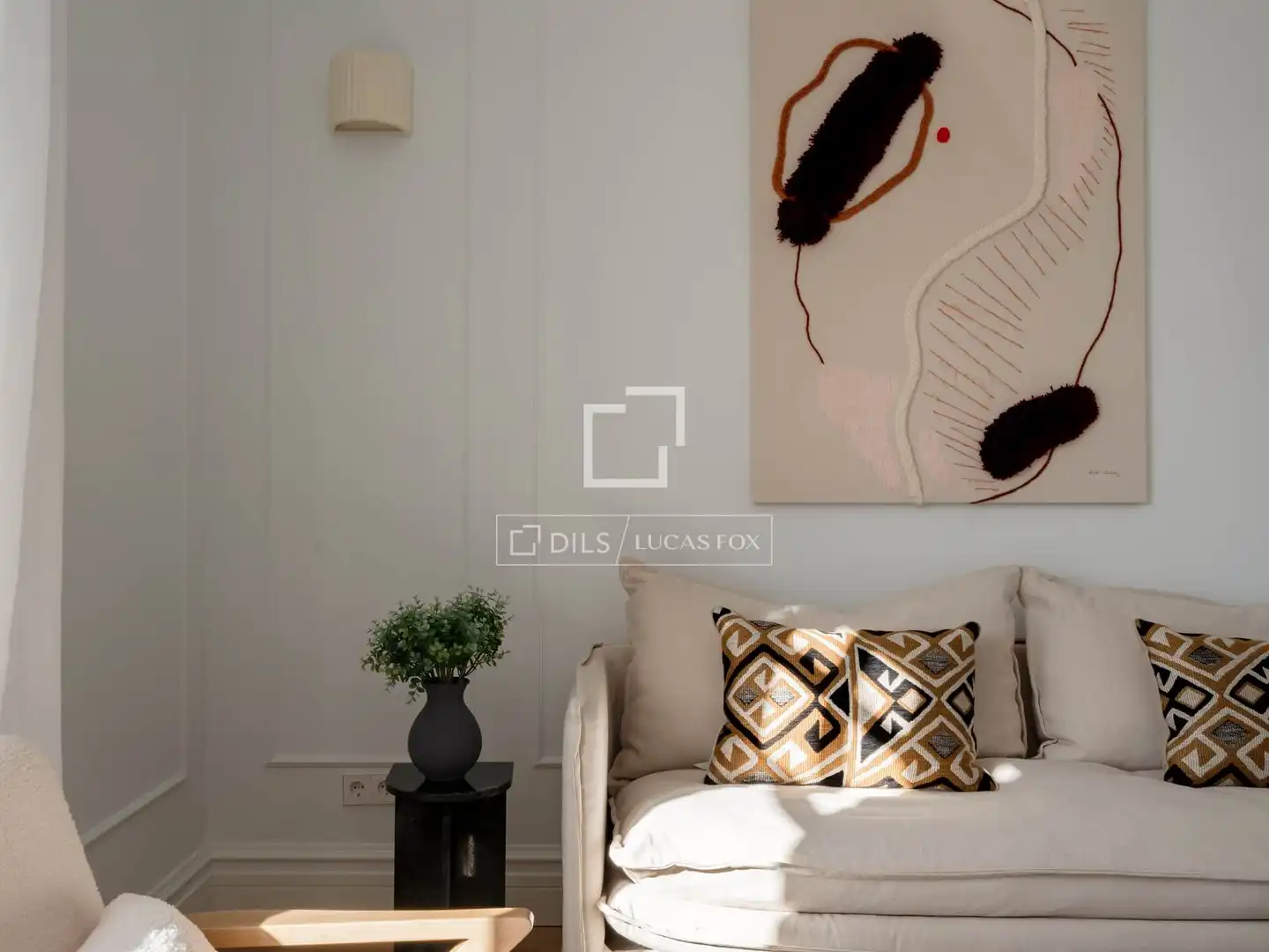 Wohnzimmer von Wohnung zum Verkauf in Madrid mit Klimaanlage, Heizung und Abstellraum