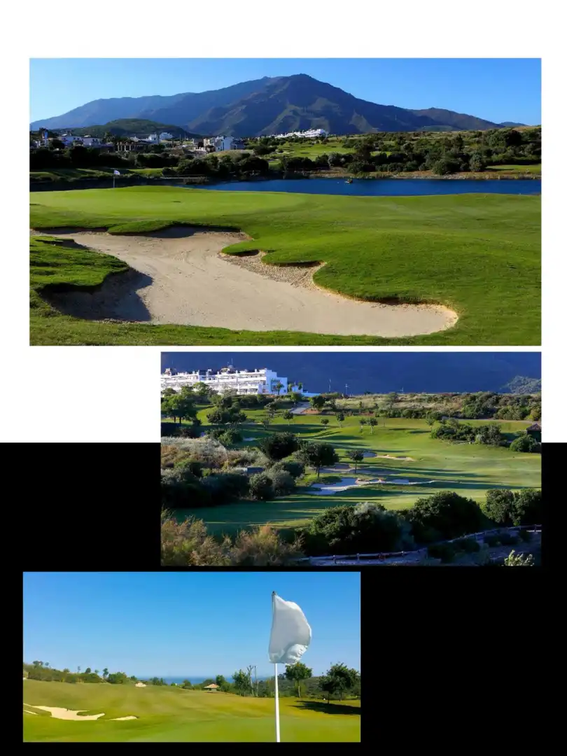 Vista exterior de Piso en venta en Estepona con Aire acondicionado, Jardín privado y Terraza