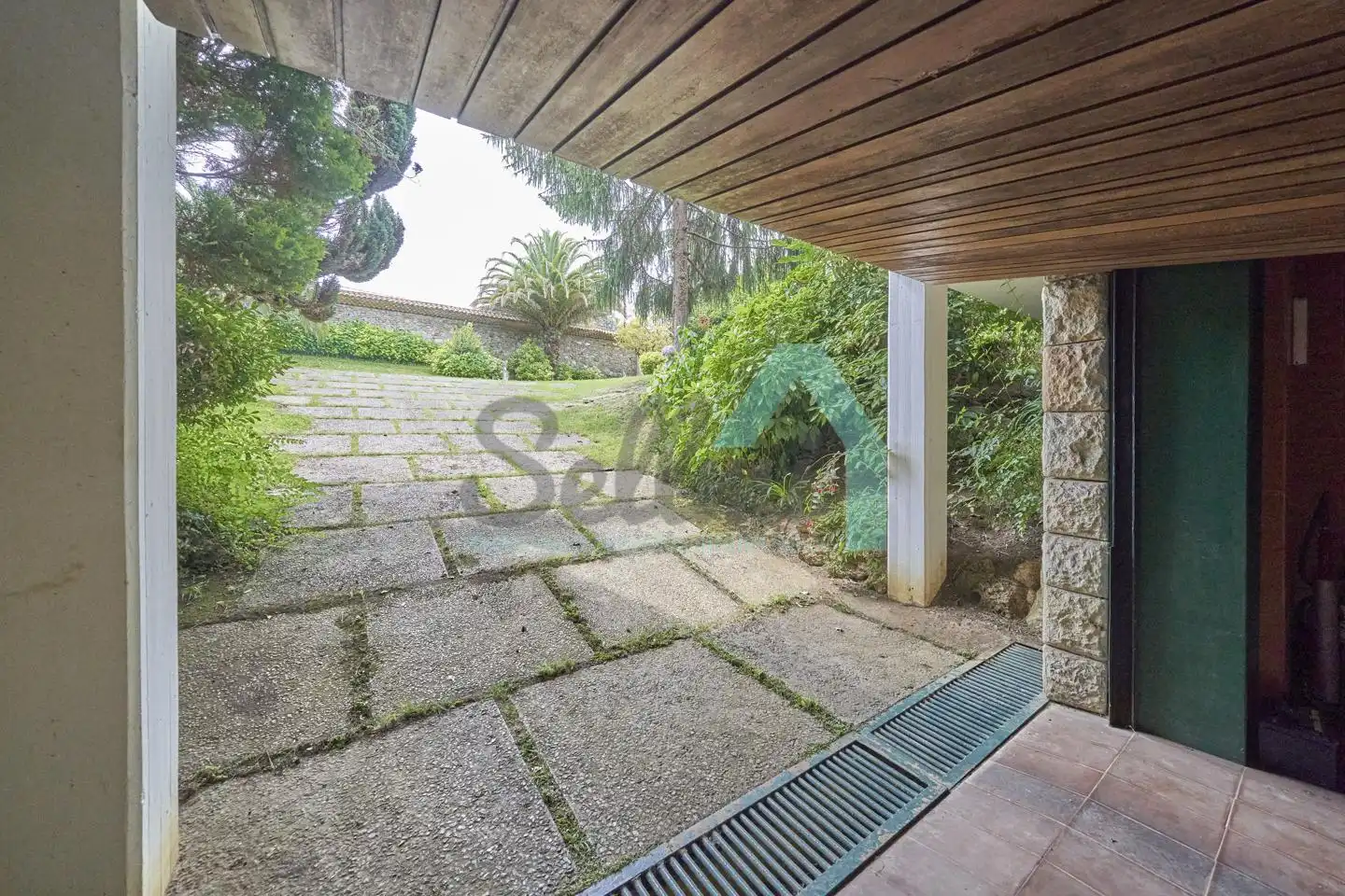 Jardí de Casa o xalet en venda en Gijón  amb Aire condicionat, Jardí privat i Parquet