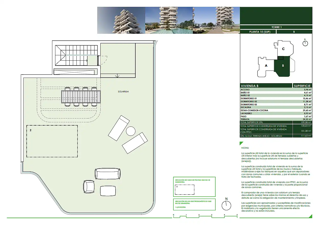 Mini appartamento con terrazza in vendita a Marisol Park - Ortembach - Los Almendros, imagen 38