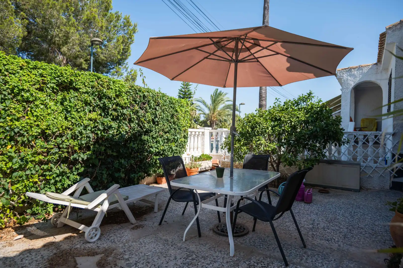 Jardín de Casa adosada en venta en Pilar de la Horadada con Aire acondicionado, Jardín privado y Terraza