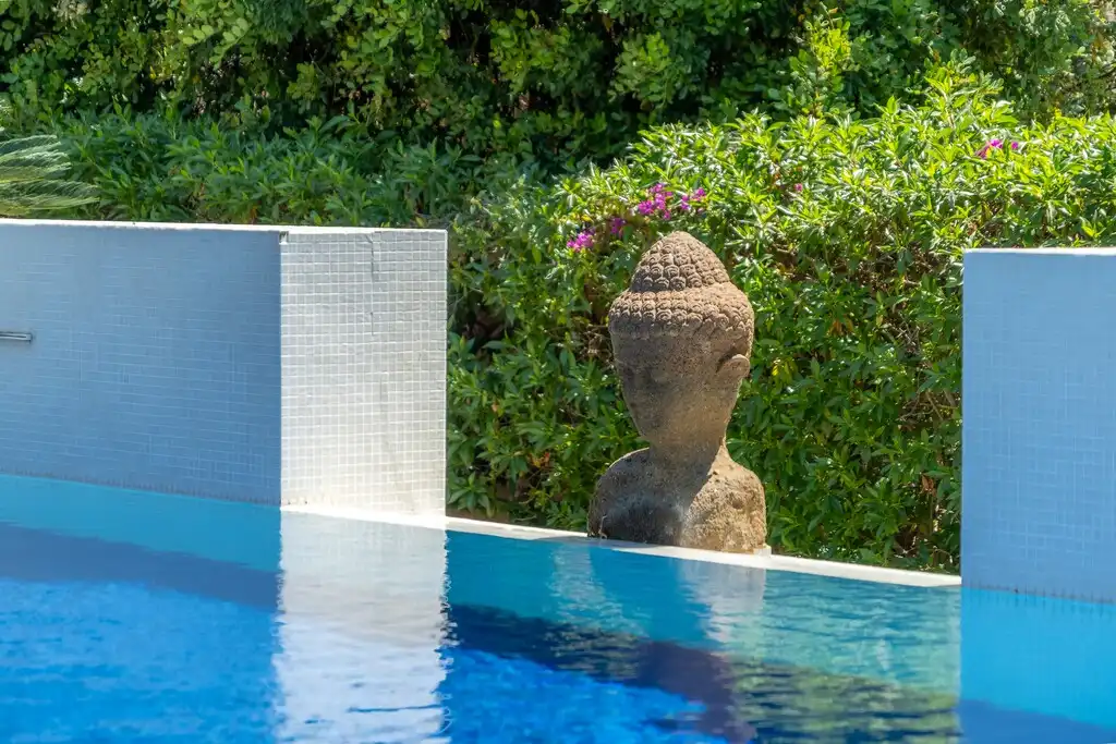 Piscina de Casa o xalet en venda en Calvià amb Aire condicionat, Jardí privat i Terrassa