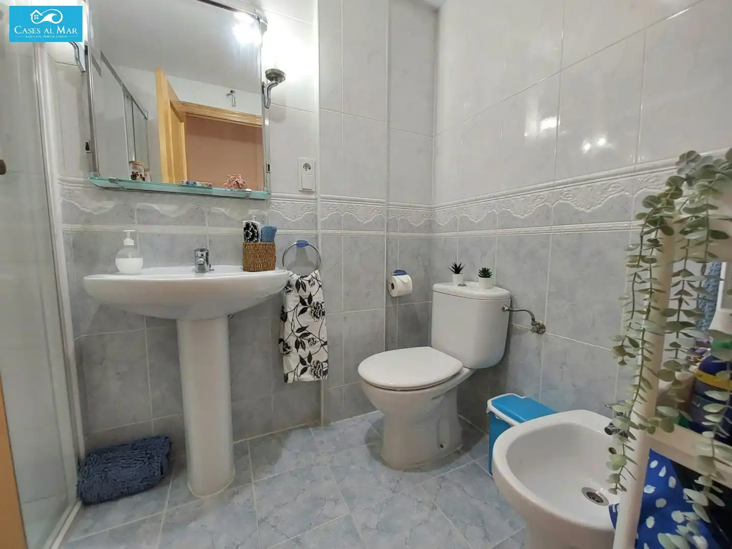 Baño de Apartamento en venta en Oropesa del Mar / Orpesa con Aire acondicionado, Calefacción y Terraza