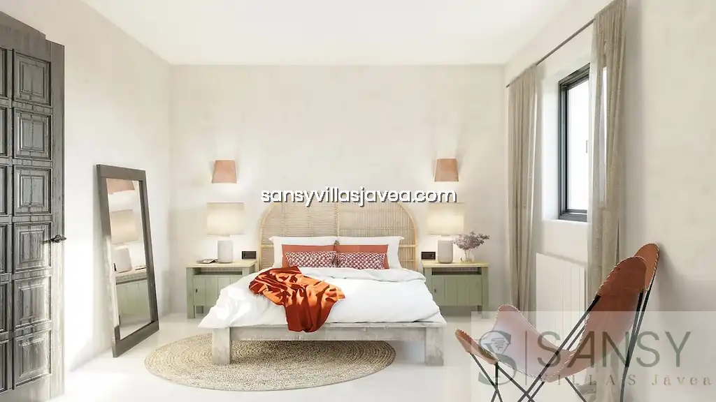 Bedroom of Houses for sale in Jávea / Xàbia  with Air Conditioner, Storage room and Furnished