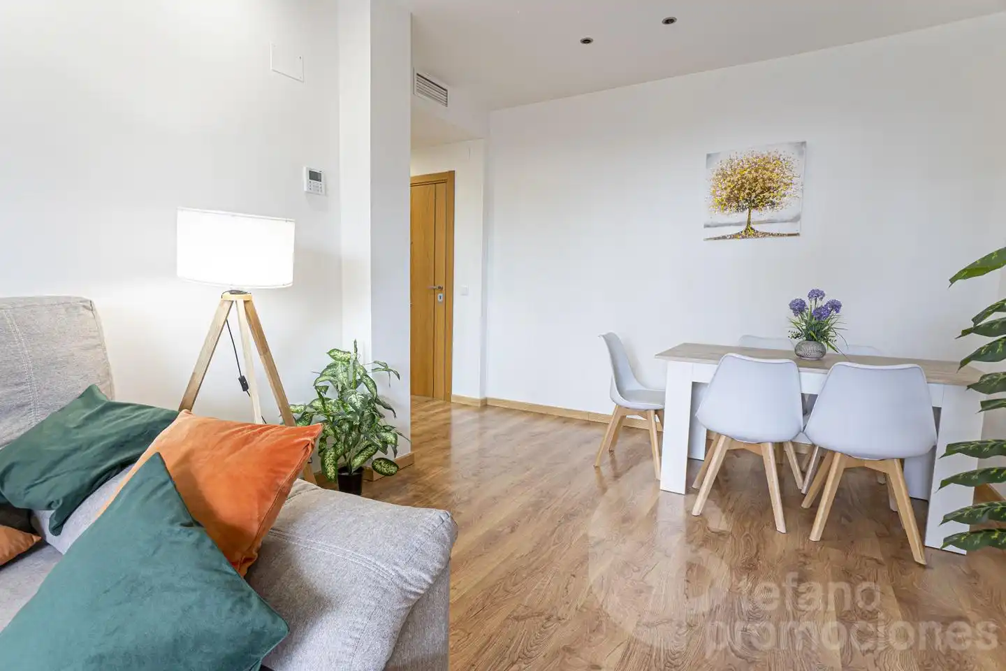 Living room of Ground floor for sale in Málaga  with Air Conditioner, Private garden and Parquet flooring