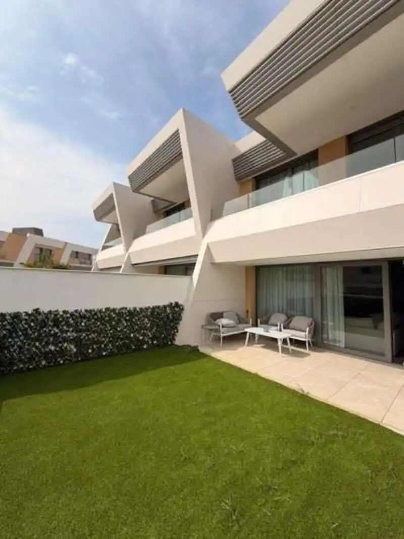 Terrace of Detached homes for rent in Mijas  with Air Conditioner, Heating and Private garden