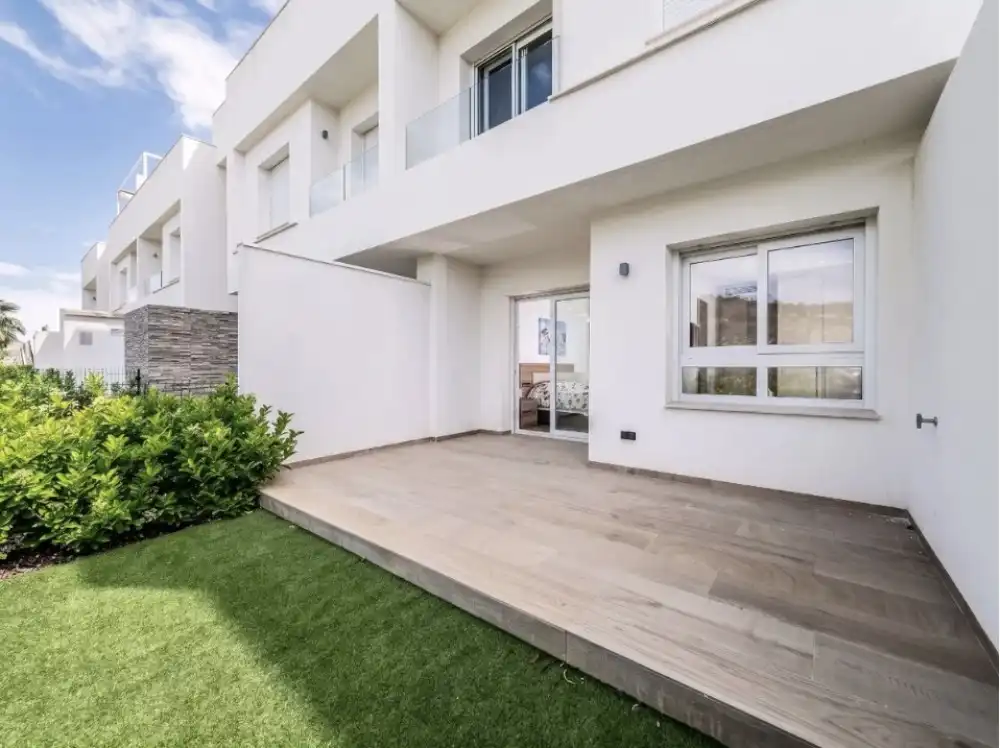 Terrace of Ground floor for sale in Algorfa  with Air Conditioner, Heating and Private garden