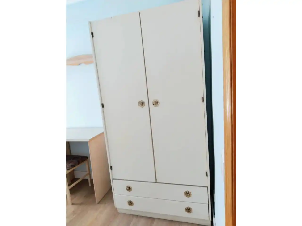 Bedroom of Flat for rent in Burgos  with Heating, Terrace and Furnished