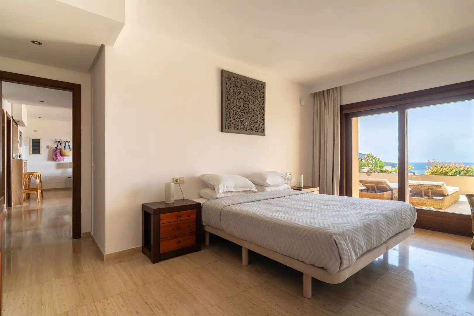 Dormitori de Apartament en venda en Sant Josep de sa Talaia amb Aire condicionat, Calefacció i Terrassa