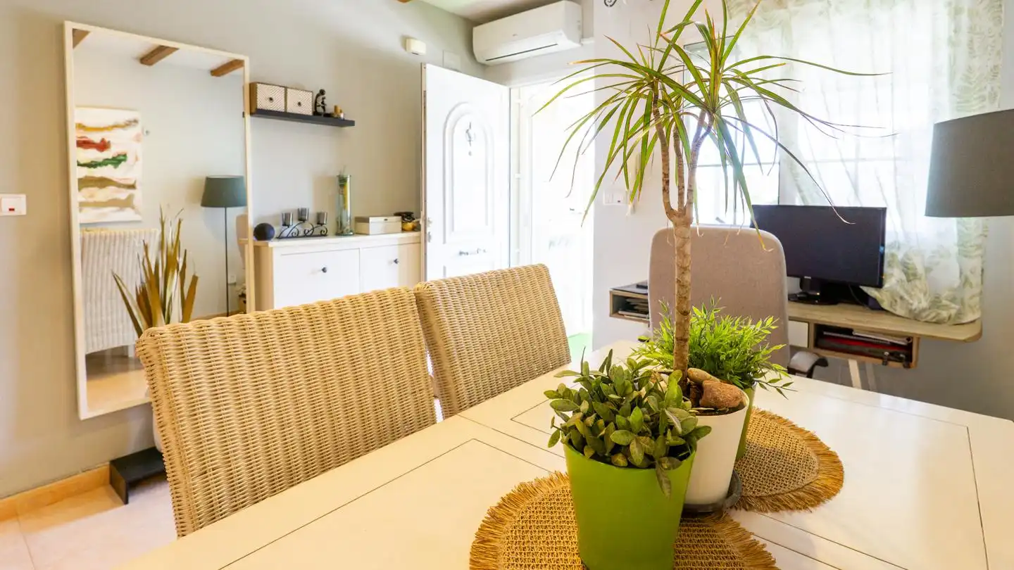 Comedor de Casa adosada en venta en Santa Pola con Aire acondicionado, Jardín privado y Terraza