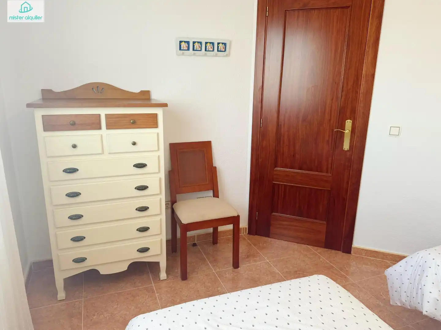 Bedroom of Apartments for rent in El Campello  with Air Conditioner, Heating and Private garden