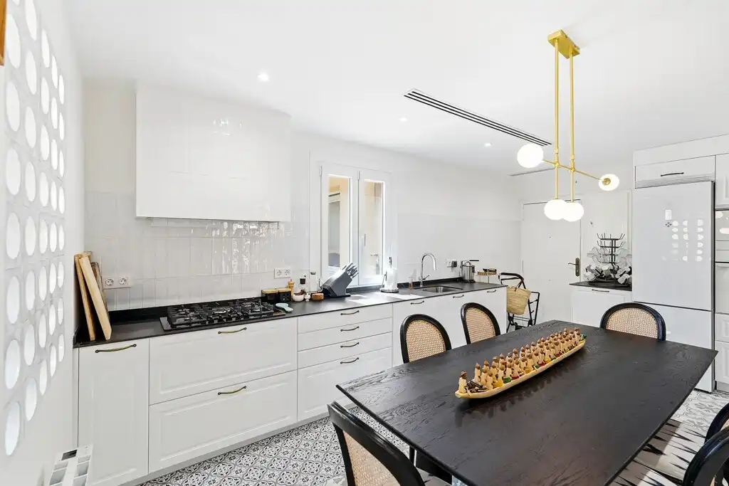 Cuina de Apartament en venda en  Palma de Mallorca amb Aire condicionat, Calefacció i Parquet