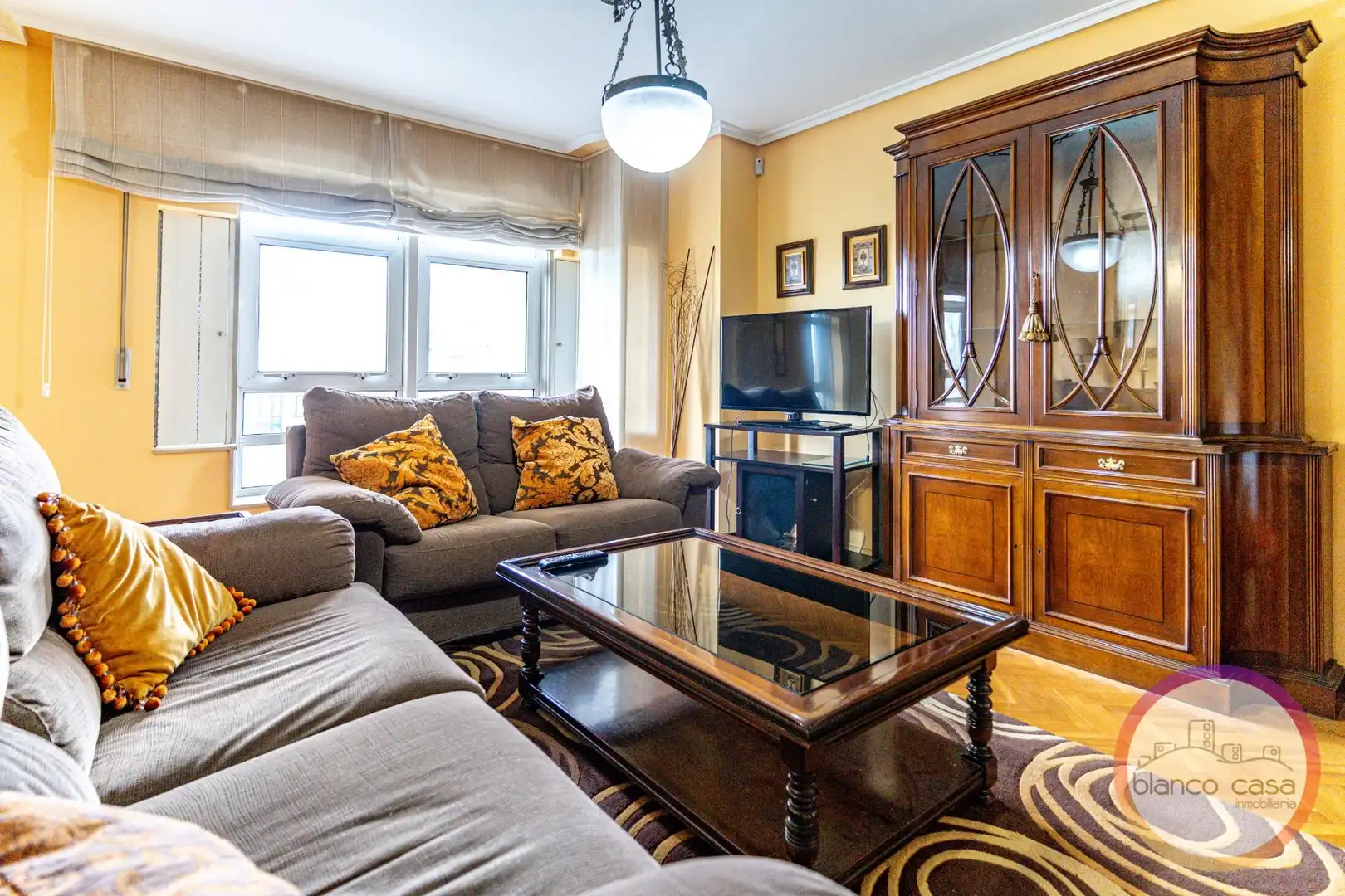 Living room of Flat for sale in Carballo  with Heating and Alarm