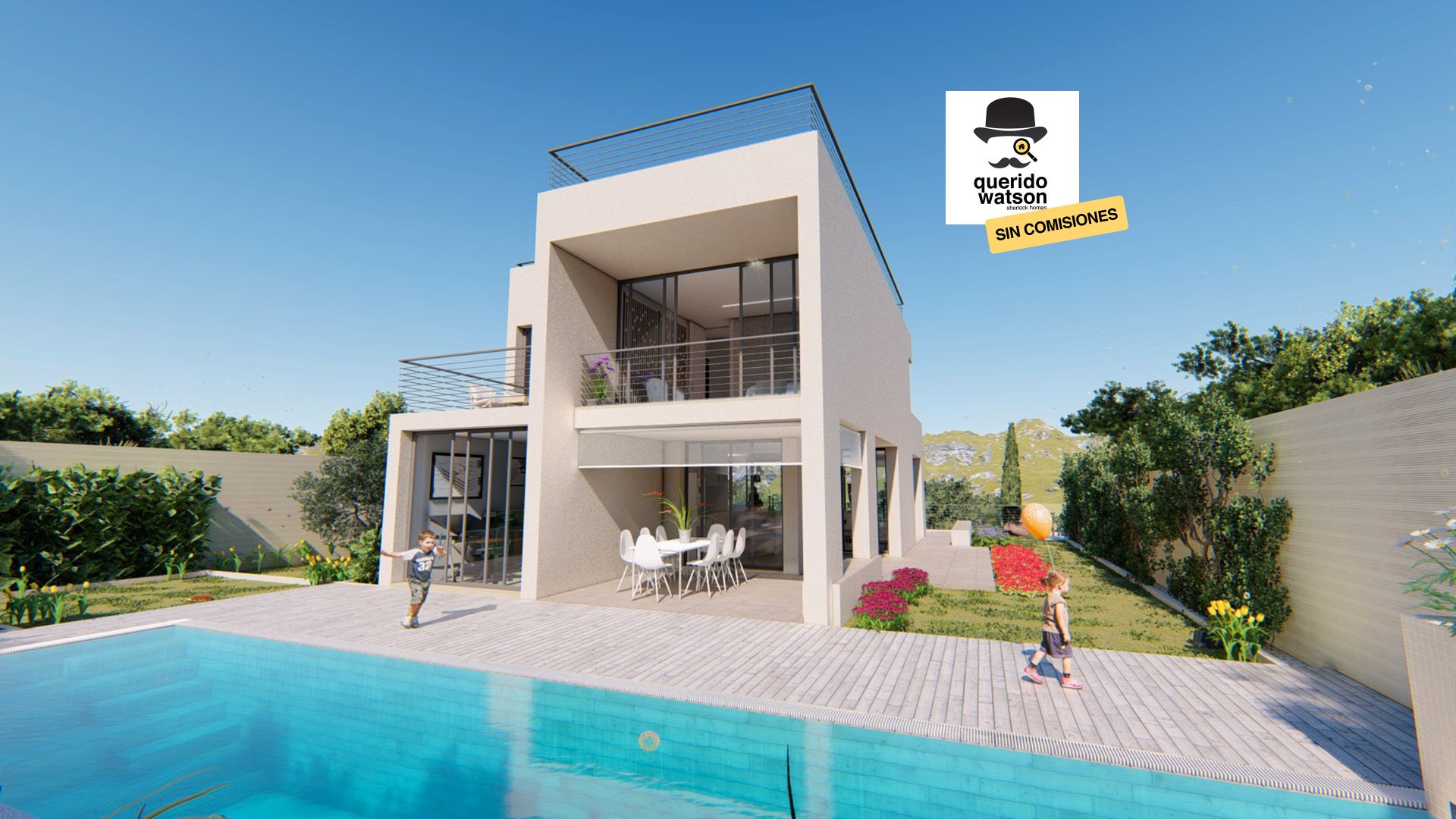 Garden of House or chalet for sale in La Manga del Mar Menor  with Air Conditioner, Heating and Private garden