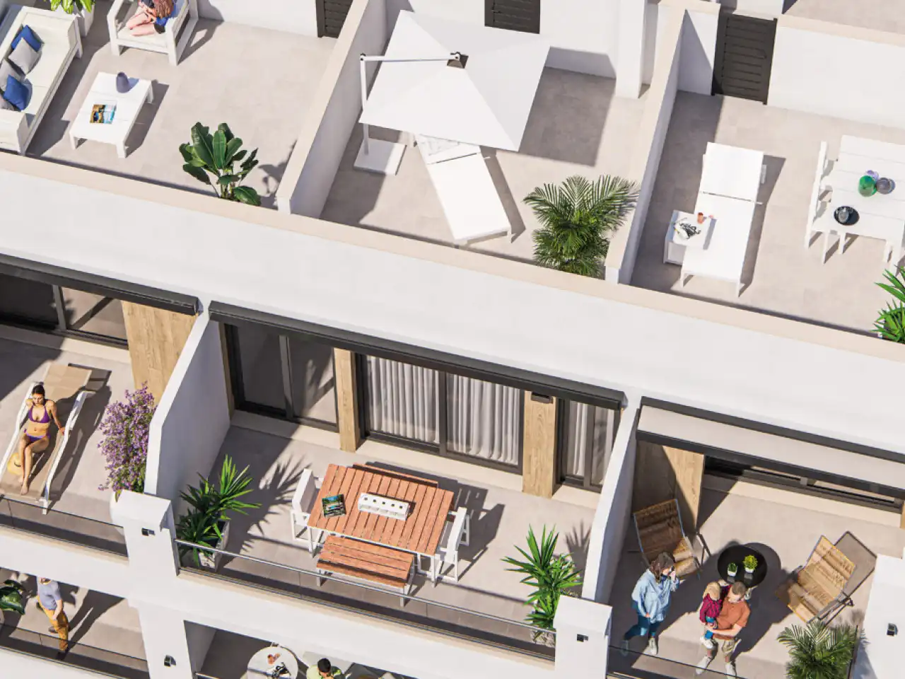 Penthouse mit Pool zum Verkauf in Playa del Cura