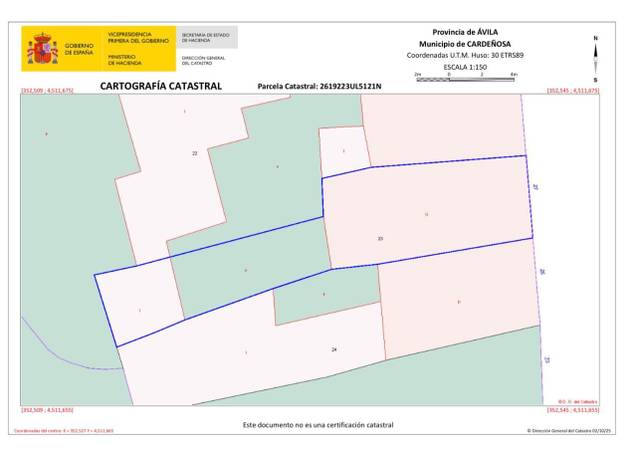 Terreno residencial en Venta en Del Expresillo en Cardeñosa