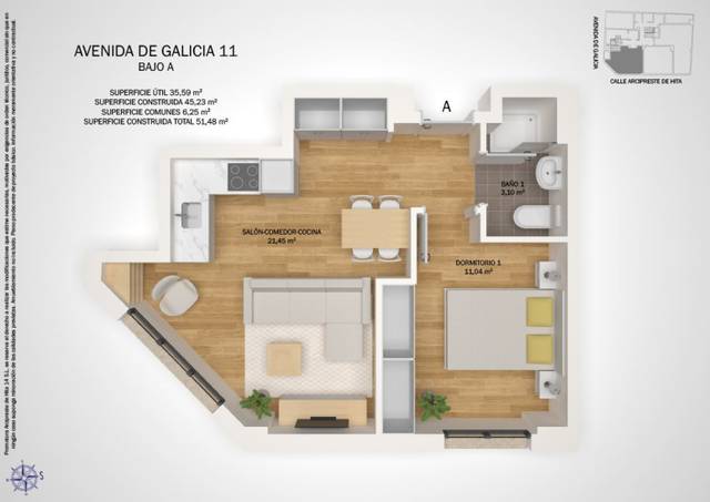 Piso en Venta en Gijón - Avenida de Galicia en El Natahoyo