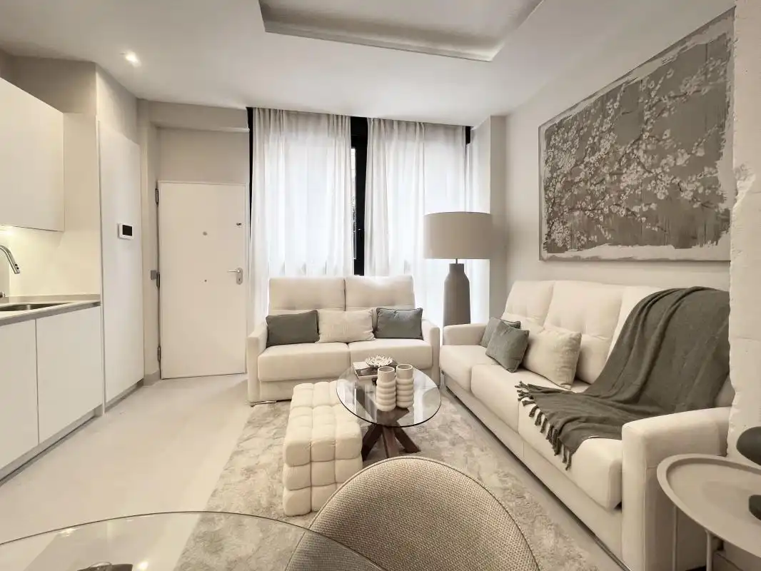Sala de estar de Planta baja en venta en Madrid con Aire acondicionado y Calefacción